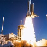 The Night Sky Spectacle: SpaceX’s Falcon 9 Readies for a Daring Dance with the Stars